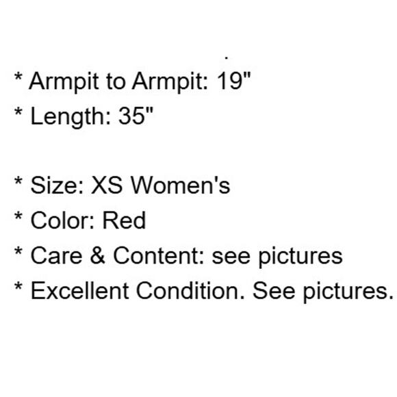 Sigrid Olsen Dress Womens XS Red Linen Blend Lace Hem Shift Pullover Beach - Picture 4 of 12